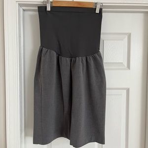 Gray Maternity skirt